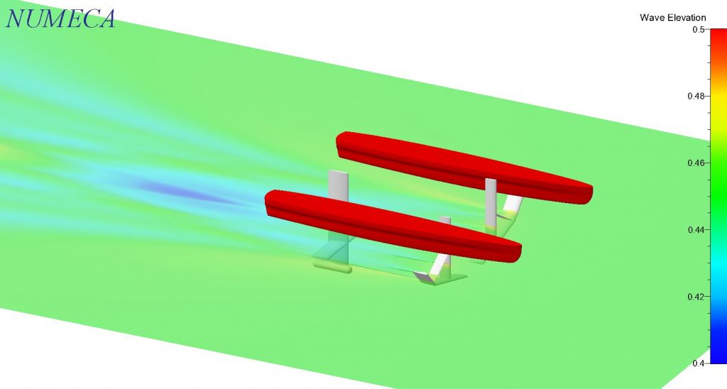 HYDROFOIL WAVE ELEVATION 1